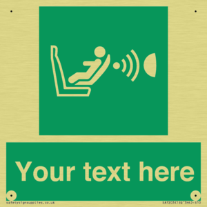 Custom safe condition child seat presence orientation detection system